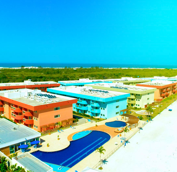APARTAMENTO GARDEN MOBILIADO CONDOMINIO GOLDEN LAKE — Monte Alto, Arraial do Cabo